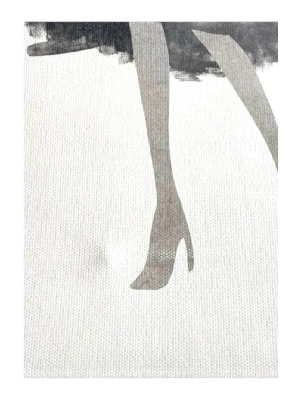 new Oliver Gal ❤︎ Silhouette of a Girl ❤︎ Signed Wrapped Canvas Art Wall Hanging